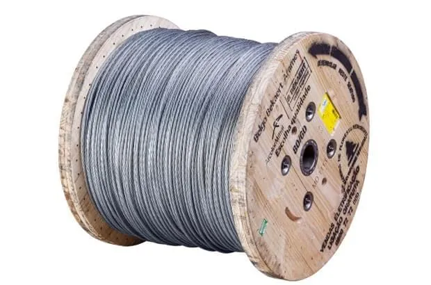 Arame e Cordoalha com 7 Fios de Aço Zincado